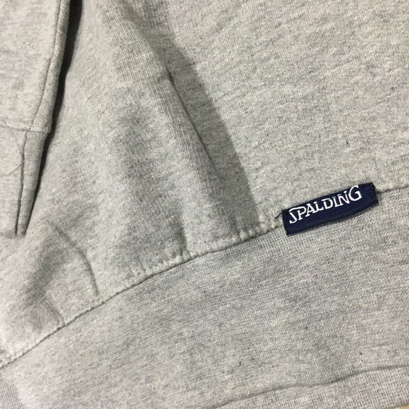 Spalding fleece crew neck sweater size XXL gray - Picture 2 of 6